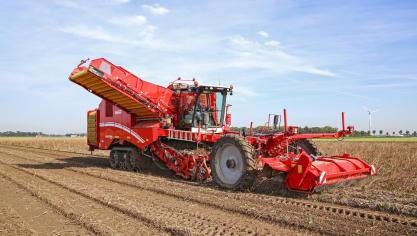 Met de 470 Platinum presenteert Grimme een volgende generatie van zijn Varitron rooiers.