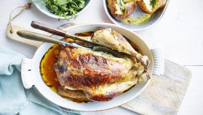 2018-12-14 Mechelse koekoek met verse kruidenkaas en gepofte aardappel (2)