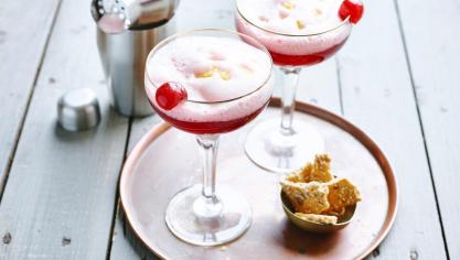 2018-12-28 Biercocktail met kriek en rum (2)