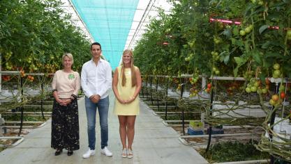 De voorstelling van het derde duurzaamheidsrapport Responsibly Fresh ging door op het tomatenbedrijf Primato van de familie Pittoors.