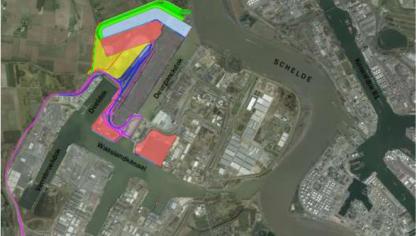 SALV vraagt ruimte voor landbouw bij onderzoeksalternatief 9 in het kader van het Complex Project Havenontwikkeling Antwerpen (bron: VR, adviesdossier)