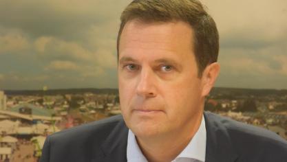 Philippe Bosseler merkt hoe bieders van buiten de landsgrenzen een invloed hebben op de hoogte van prijzen van landbouwgronden hier.