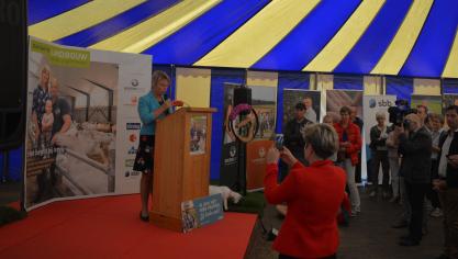 Minister Joke Schauvliege prees op de Dag van de Landbouw het ondernemerschap en de diversiteit in de Vlaamse landbouw.