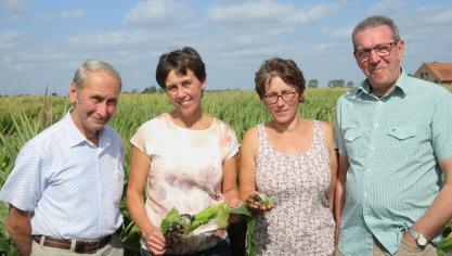 De schattingscommissie van Ardooie: André Verhoest, Kathleen Verhelle, Ilse Vereenooghe  en Erik Baeckelandt.