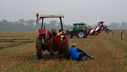 Goed ploegen vergt goed materiaal, de juiste techniek en concentratie.