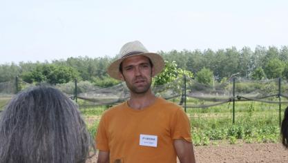 “Pomona is in feite een kruising tussen een CSA-bedrijf en De Landgenoten”, legt groenteboer Koen Doggen uit.