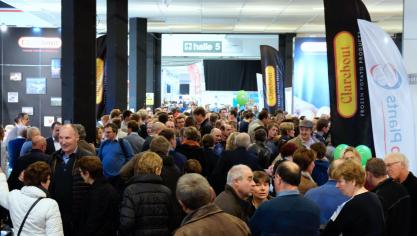 De beurs trok bijna zoveel mensen als 2 jaar geleden.