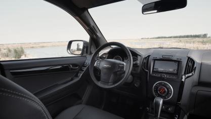 Isuzu D-max biedt meer luxe opties voor het interieur.
