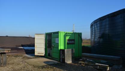 Steeds meer melkveehouders gebruiken pocketvergisters.