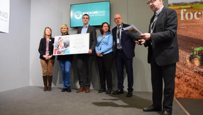 Brent Van Riel ontving de Boerenbond Persprijs 2018 voor bachelor-studenten.