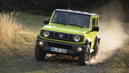 De nieuwe Suzuki Jimny krijgt een onweerstaanbare look.