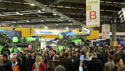 Om de twee jaar zakken heel wat mechanisatieliefhebbers uit ons land af naar de Sima in Parijs.