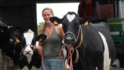 Julie Van Boven hoopt dat burgers snel onderkennen wat de landbouw al allemaal voor het klimaat doet.