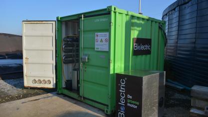 Biolectric is een grote fabrikant van pocketvergisters.