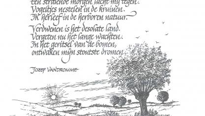 Plattelandsdichter Jozef Vandromme uit Geluwe deelt elke maand van het jaar 2019 een echt buitengedicht met de lezers van Landbouwleven, onder de werktitel ‘Seizoenen Beleven’. De tekening is dit keer van de hand van Frans Lasure.