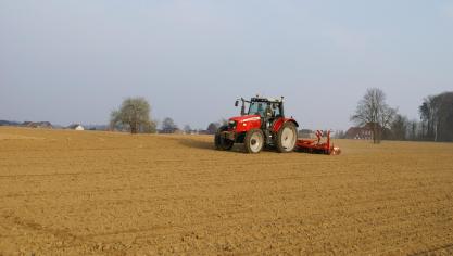 Volgens de laatste schattingen van Iscal Sugar en de Tiense suikerraffinaderij is 53% van het Belgische bietenareaal ingezaaid.