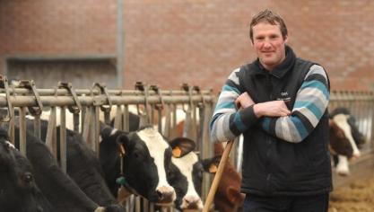 Landbouwer Johan Van Goethem ontvangt sinds jaar en dag stagiairs op de Cleeterboshoeve in Sint-Niklaas