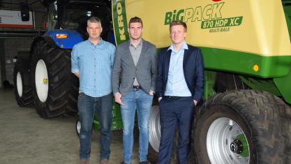 Kris Michiels van Thomas More, Cas Vervaeren van RTC-Antwerpen en Gert Van Thilo van Fedagrim (vlnr) zijn eensgestemd: “Dit was een geslaagd pilootproject, dat we volgend schooljaar willen voortzetten.”