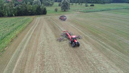 De Vicon Andex 1304 Pro aan het werk.