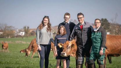 La Ferme du Tambourin moet de eerste van 50 boerderijen zijn die Carrefour ondersteunt bij omschakeling.