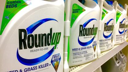 Roundup is het grootste merk in gewasbescherming.