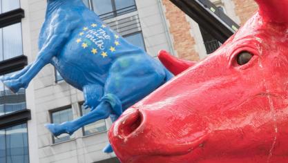 Boeren demonstreren regelmatig tegen lage prijzen.