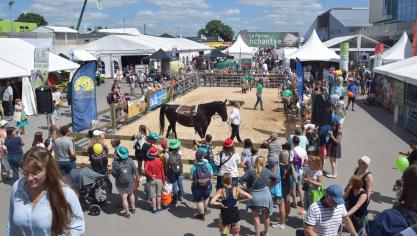 De Ferme enchantée trok heel veel kijklustigen.