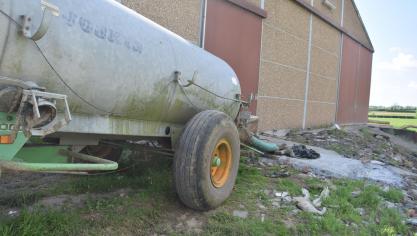 Wacht niet tot uw mestkelder vol is.