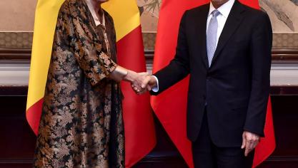 Prinses Astrid en Zhonh Shan, China