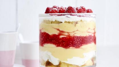 2019-10-11 Trifle met vanillepudding en frambozen (2)