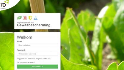 De app bevat ook de risico’s van gewasbeschermingsmiddelen voor nuttige insecten.