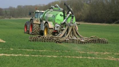 Boeren die twee delen mest mengen met één deel water, reduceren de ammoniakemissies met zo’n 40 procent.