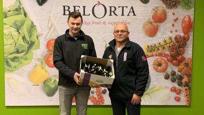 Warre Franco (Topa) & Roger De Wachter (Fruithandel Sebrechts)