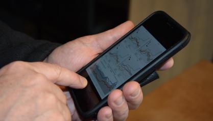 De leden van VPOV krijgen meermaals per week informatie via WhatsApp-berichten.