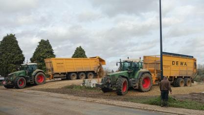 Het wagenpark van de loonwerkers is de laatste jaren sterk veranderd, met een sterke trend richting 3-assers.