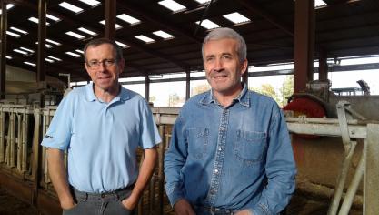Jean-Charles Blanckaert en zijn broer Didier zorgen voor het management op het bedrijf.