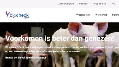 Op het nieuwe Biocheck.UGent-platform werden de mogelijkheden uitgebreid om gebruikers te ondersteunen in de verbetering van de bioveiligheid.