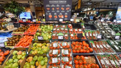 Volgens Rukwied gaat in de schappen schaarste zijn aan groenten en fruit.