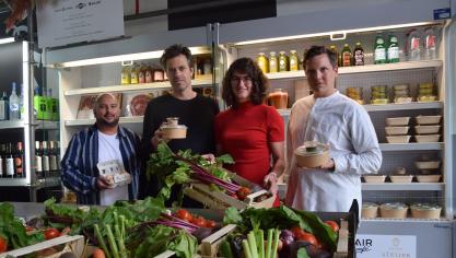 In Deli kan je terecht voor Belgische producten en gerechten van gerenommeerde restaurants.