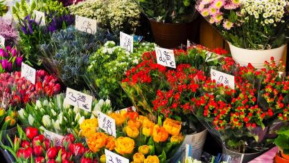 Onder meer bloemen en planten werden tijdens de lockdown meer online gekocht.
