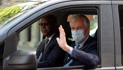 De Franse politicus Barnier is namens de EU hoofdonderhandelaar. Voorheen was Barnier onder meer Frans landbouwminister.