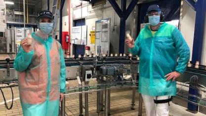 Het nieuwste product van Danone wordt geproduceerd in Vlaams-Brabant op een ecologisch verantwoorde manier.