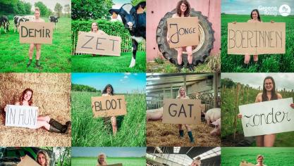 “Demir zet jonge boerinnen in hun bloot gat, zonder ons geen kwalitatief & duurzaam voedsel. Beseft u dat? De boodschap van jonge landbouwsters en boerendochters is duidelijk.