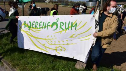 Boerenforum voerde al eerder actie voor meer toegang tot grond.