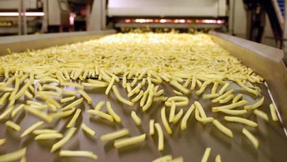 Door de sluiting van de horeca tijdens de lockdown kreeg de aardappelsector het zwaar te verduren.