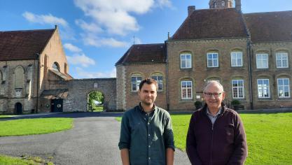 Bram Vervisch neemt de fakkel over: “Ik maak in principe de overgang van het hakselen naar het dorsen.”