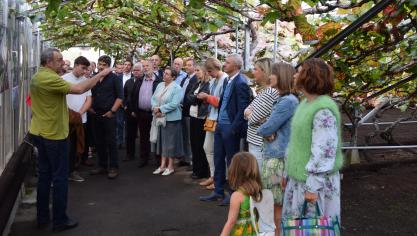 Volgens organisator Boerenbond waren de 45 deelnemende bedrijven goed voor 45.000 bezoekers op de Dag van de Landbouw.