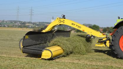 Bandharken kennen een toenemende populariteit. Dat zette Kverneland/Kubota er toe aan om samen te werken met ROC.