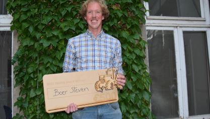 Boer Steven is de derde en laatste winnaar van de Newbie Award.