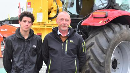 Michiel Thomas en Jean-Paul Hauwe van Thomas Hoogwerkers.